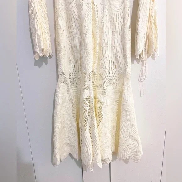 New Jonathan Simkhai Guipure Lace Gown - Picture 11 of 13